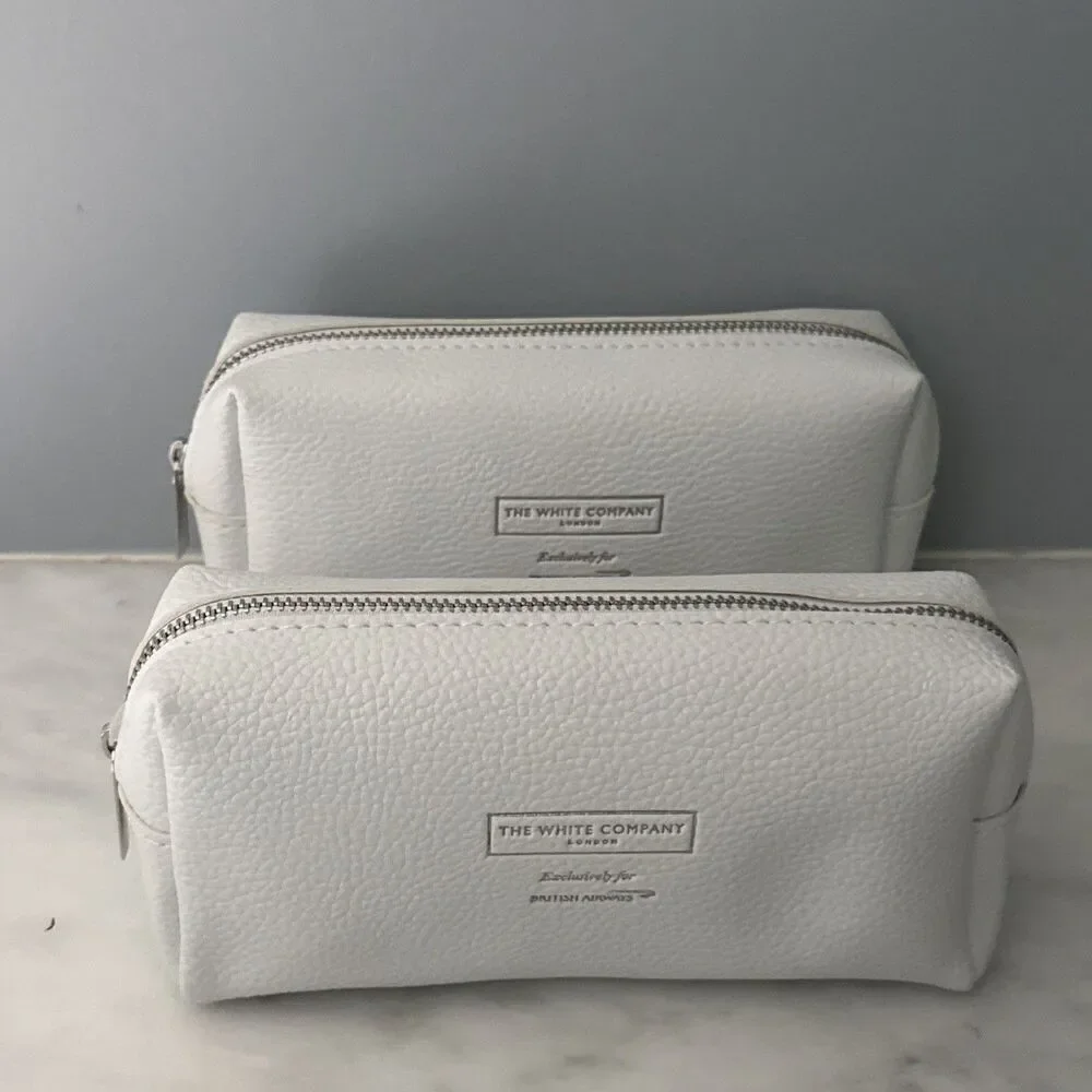 2 The White Company British Airways Travel Amenity Kits - Unused